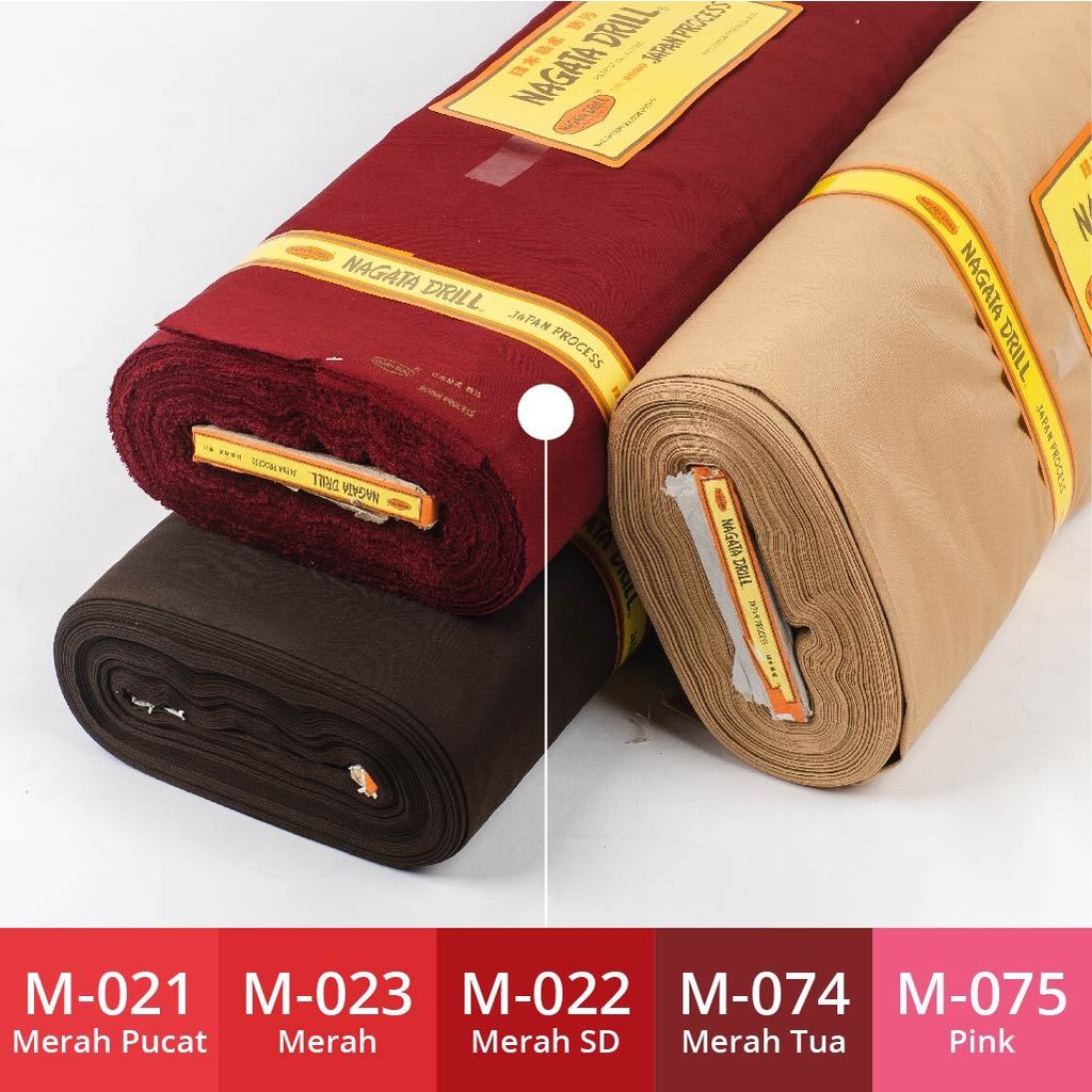 Jual Kain Japan Drill Nagata Bahan Seragam SD SMP SMA / Seragam TNI