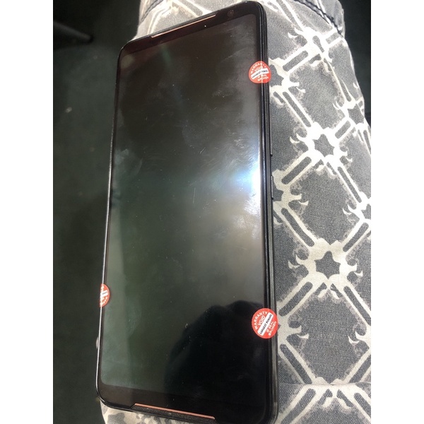 lcd+frame asus rog phone 2 original copotan(bonus port cas dan tombol power)