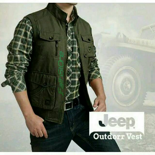 JAKET PRIA - JAKET ROMPI JEEP