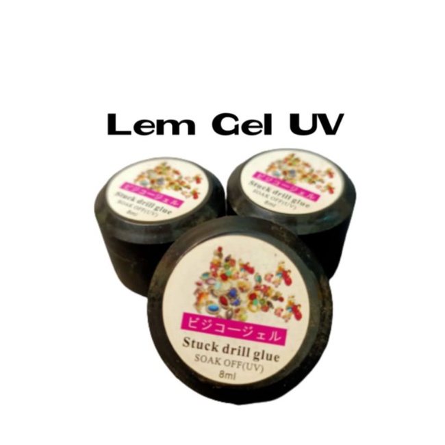 

Glue Stuck Drill Glue atau Lem Gel UV