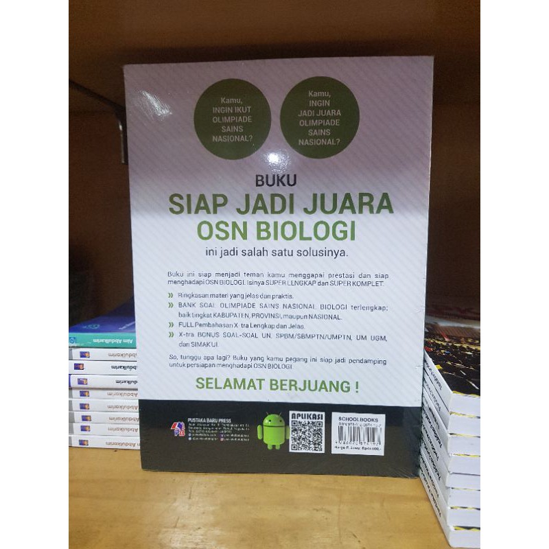 Buku Siap Jadi Juara OSN Biologi SMA-1