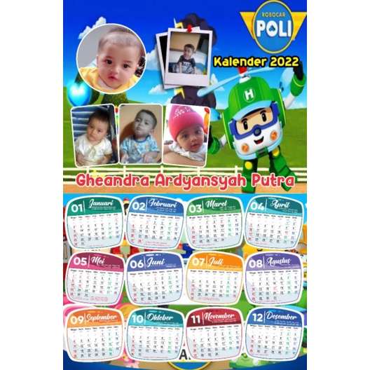 

Kalender Custom Dinding