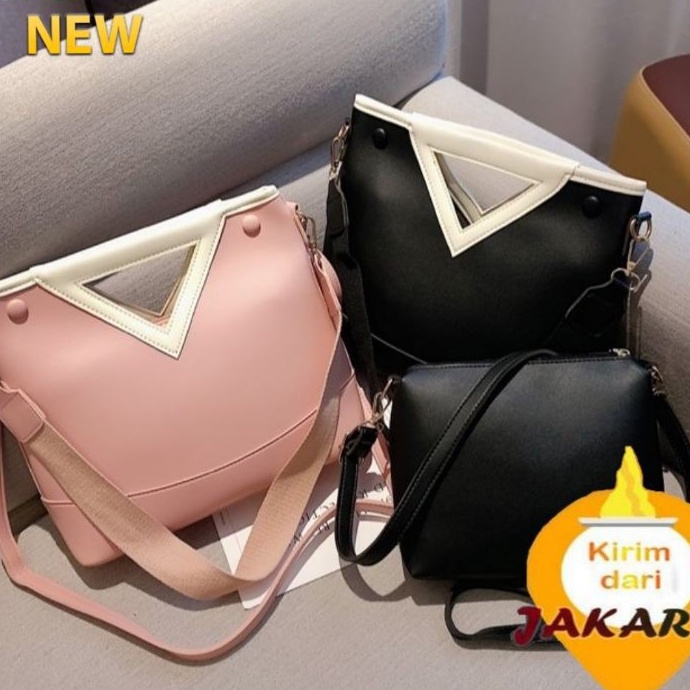 (2PC BISA IKG)GTBI99885632 New Arrival  !!!  Tas Selempang  Tas Wanita Import  Premium Terbaru