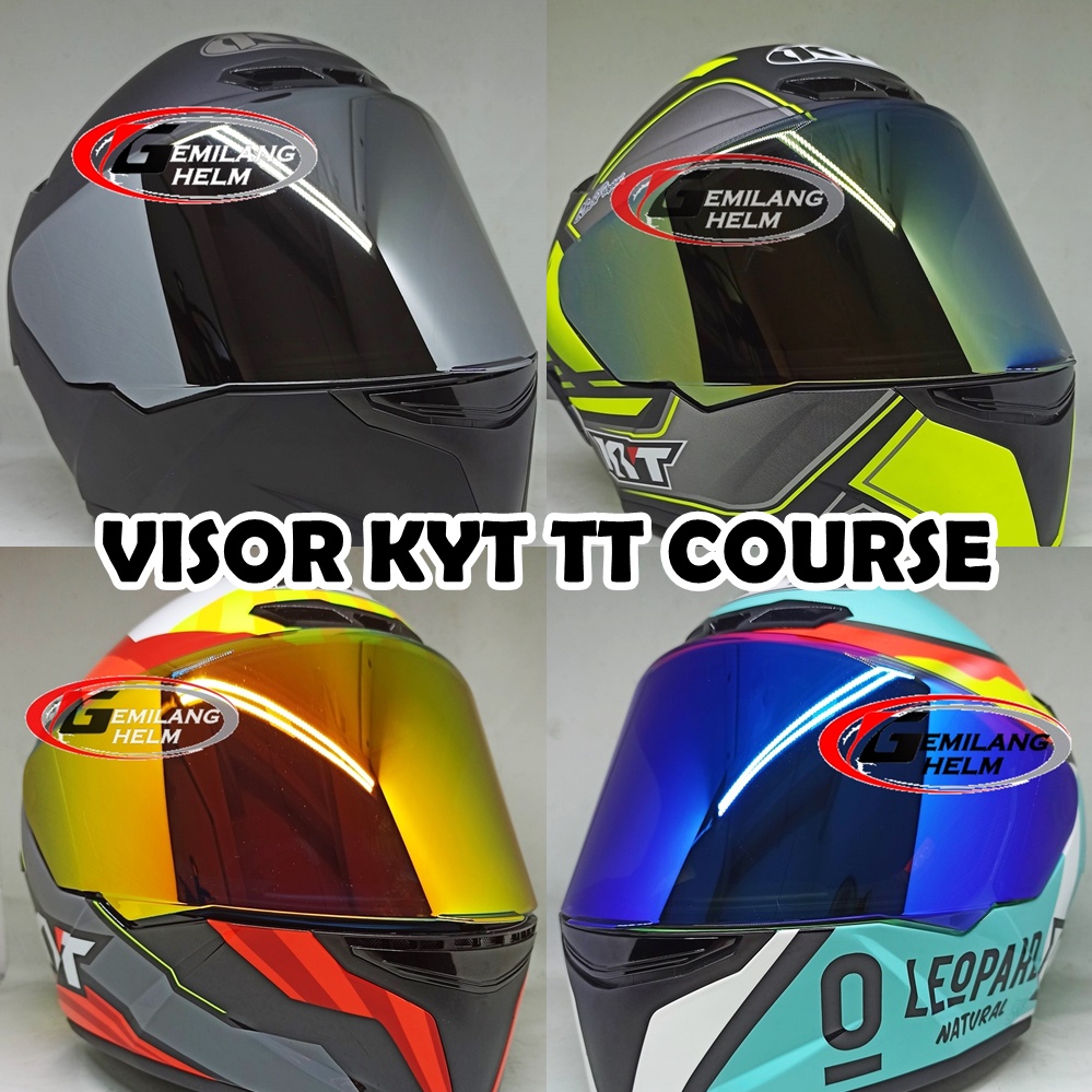 Jual Visor Kyt Tt Course Iridium Kaca Helm Kyt Ttcourse Visor Ttc