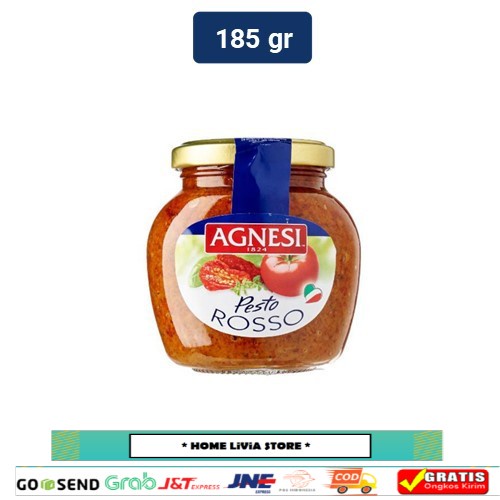 

Agnesi Pasta Sauce Pesto Rosso 185 gr