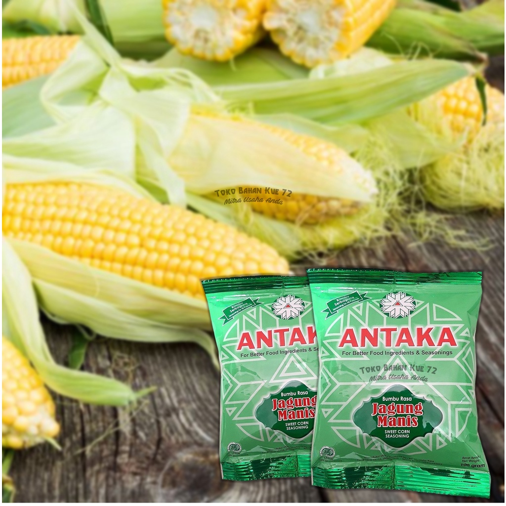 

Antaka Jagung Manis 100gr Bumbu Tabur Rasa Sweet Corn Seasoning