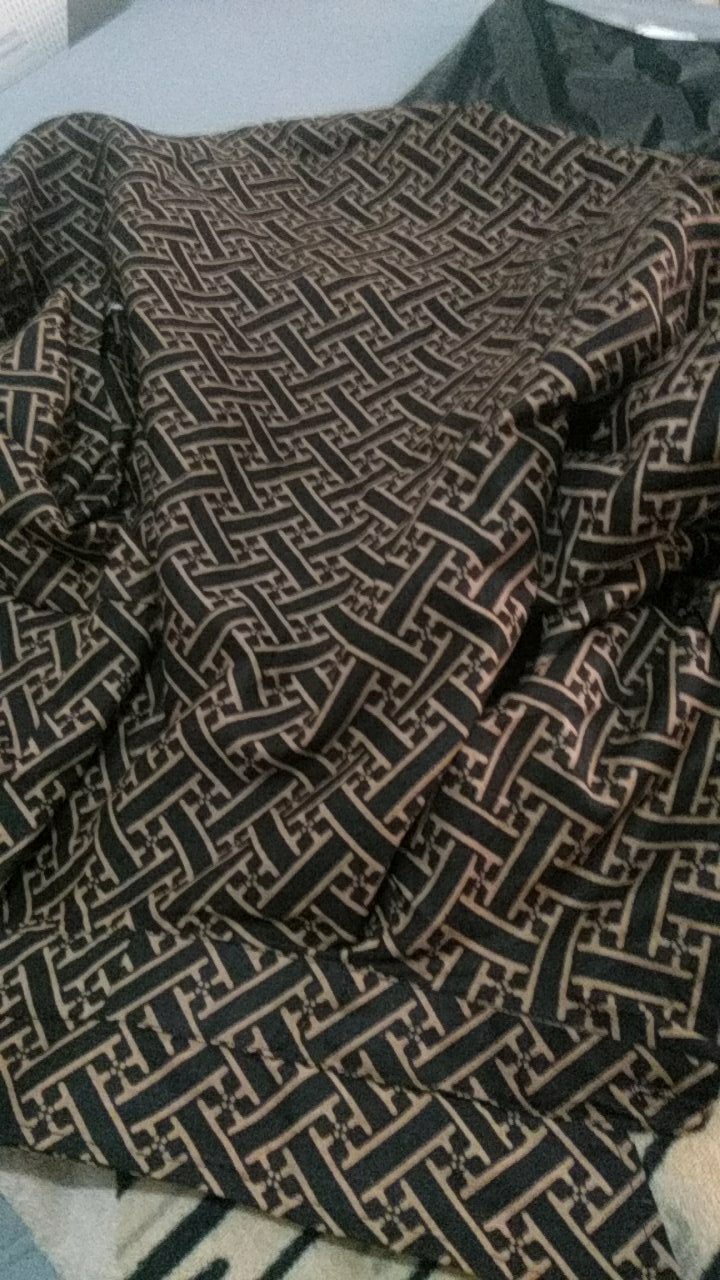 Kemeja Batik Pria Lengan Pendek Size M L Xl Xxl  Bswart Batik Hrb026 Kenongo Hem Strimin Coklat