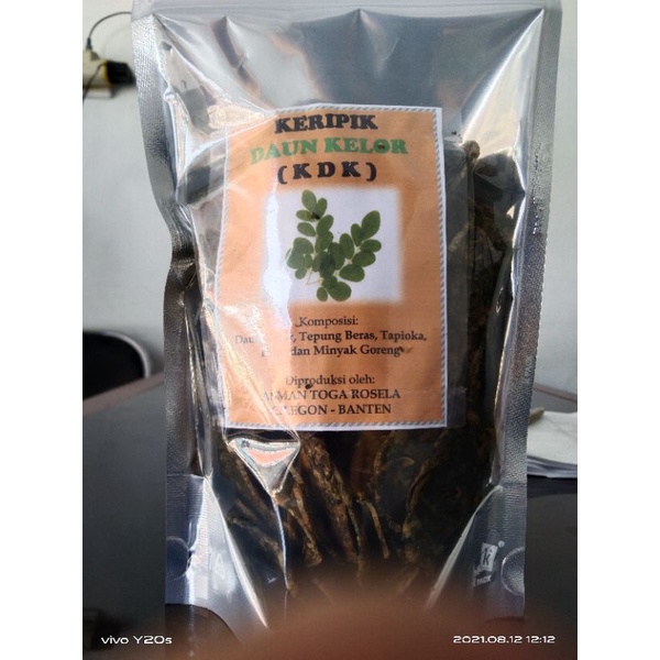 

keripik daun kelor