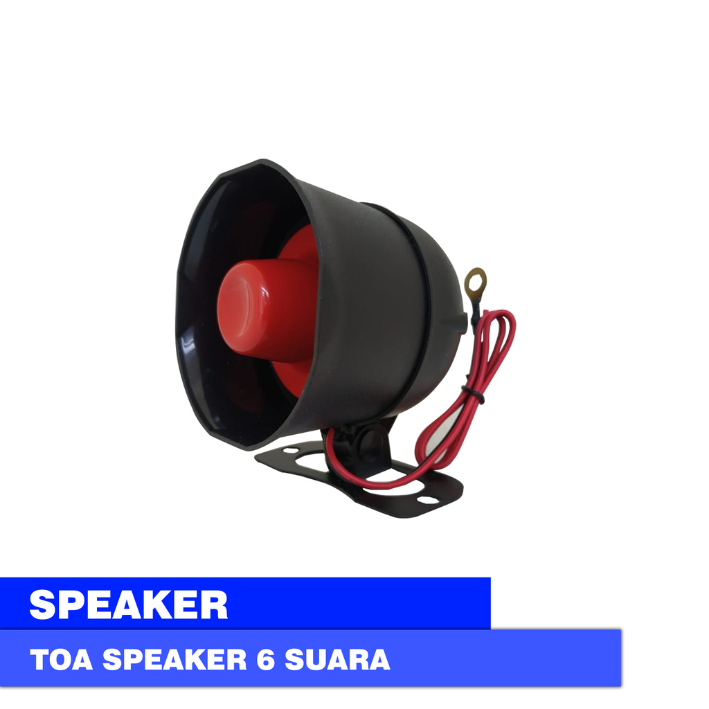 Klakson / Toa / Sirine/ Speaker/ 1 atau 6 Suara LOWIN 12V 20WATT