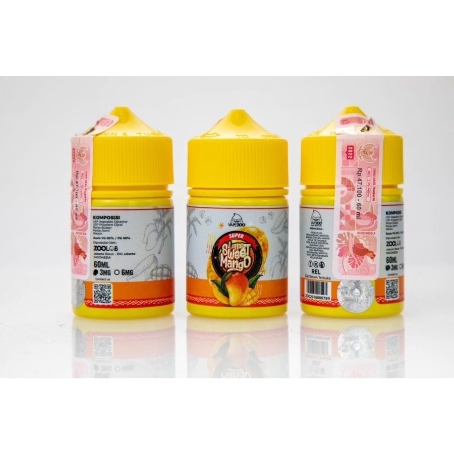 FREEBASE LUNAR SWEET MANGO 60ML AUTHENTIC LIQUID LUNAR SWEET MANGO SUPER 60ML