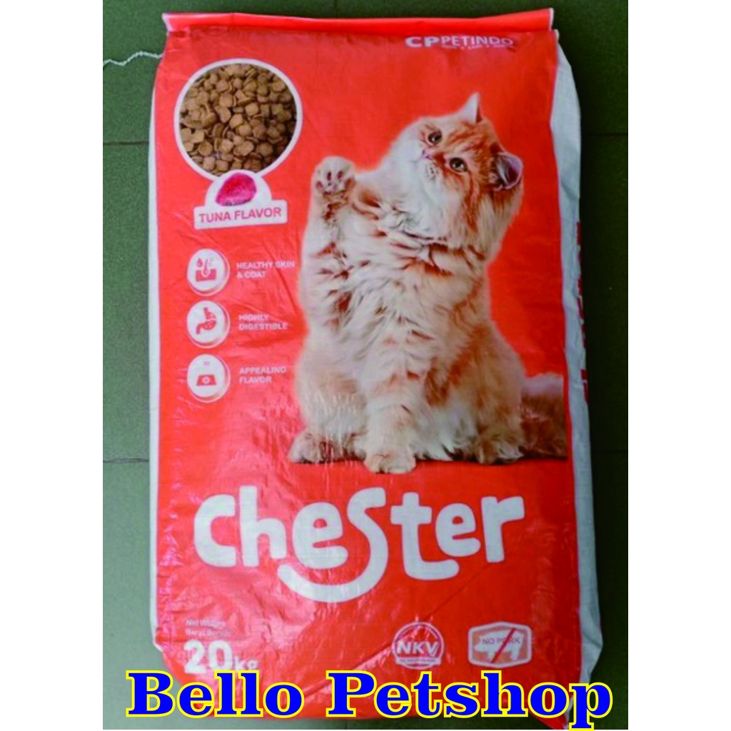 Chester Tuna Cat Food 20kg / Makanan Kucing CHESTER Tuna 20 kg  /CHESTER 20KG