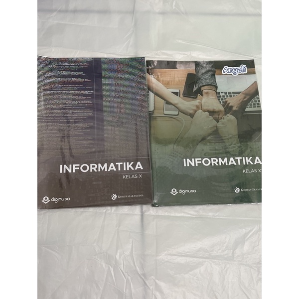 

SECOND LIKE NEW Buku informatika Kelas X XI Diginusa Kompas gramedia