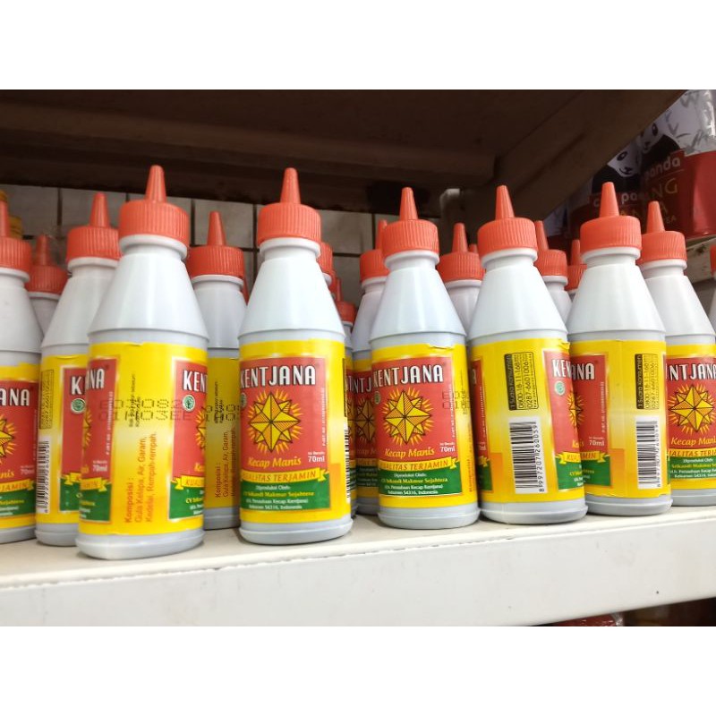 

Kecap Kentjana ORIGINAL TANPA CAMPURAN, kemasan botol kecil Minimal order 3 pcs