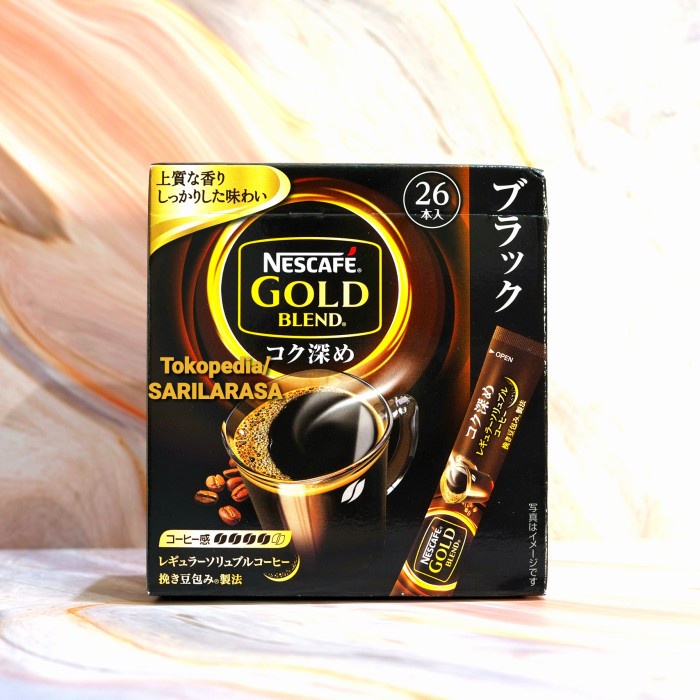 

Japan Quality!! Nescafe Gold Blend Dark Roast, Pure Soluble Coffee