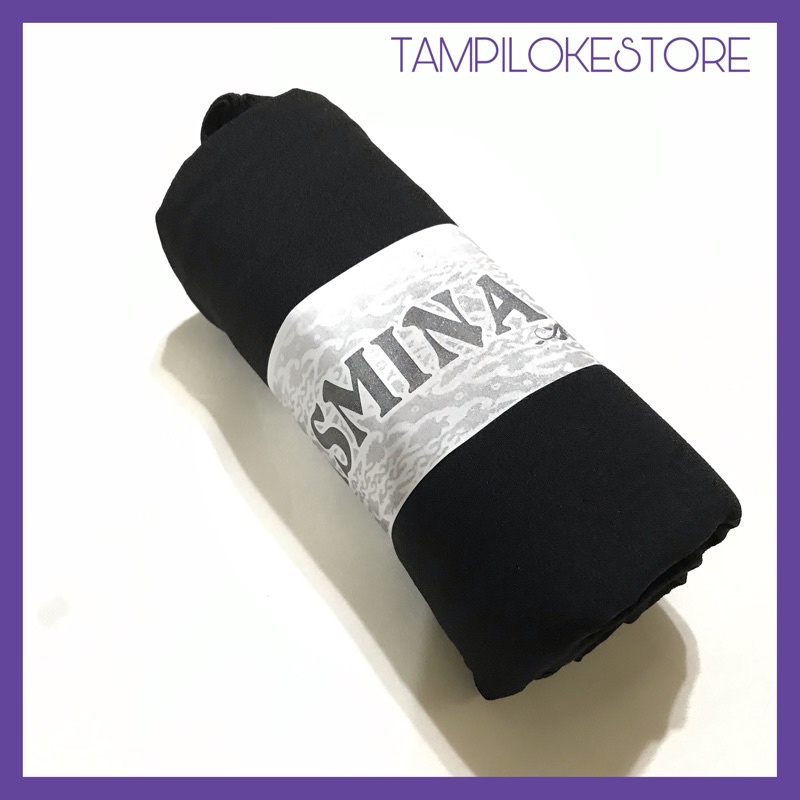 JILBAB PASHMINA SABYAN DIAMOND ITALIANO HIJAB PREMIUM-HITAM