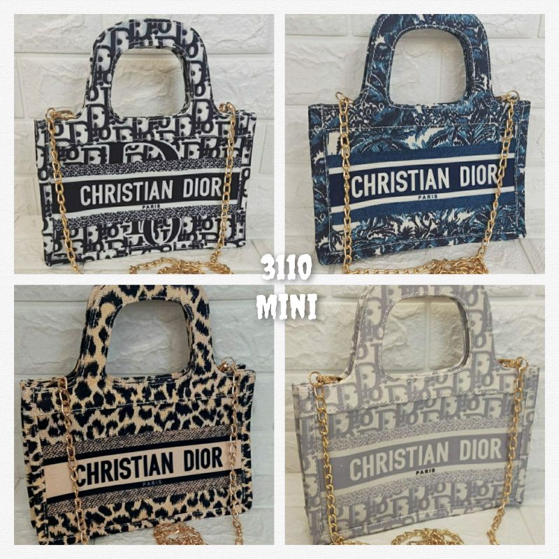Tote Bag mini Canvas import kode 3110