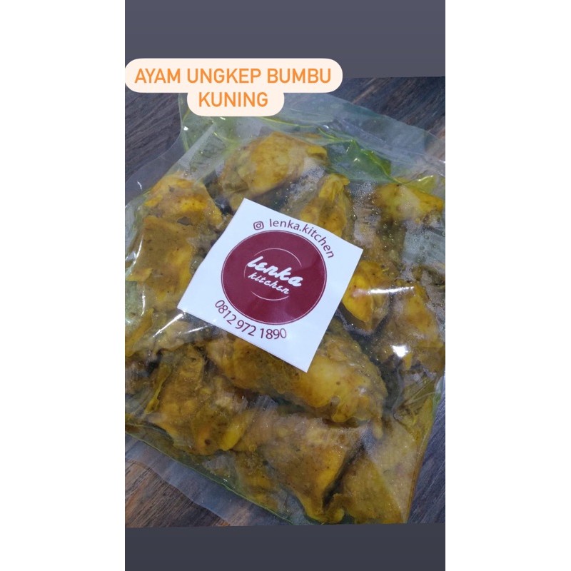 

ayam ungkep bumbu kuning