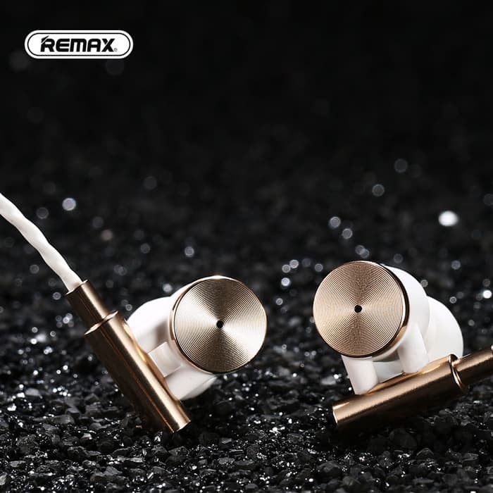 Remax Metal Earphone Series RM-530 Handsfree Audio Remax 100% ORIGINAL