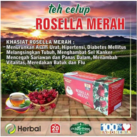 

Teh Rosela Merah
