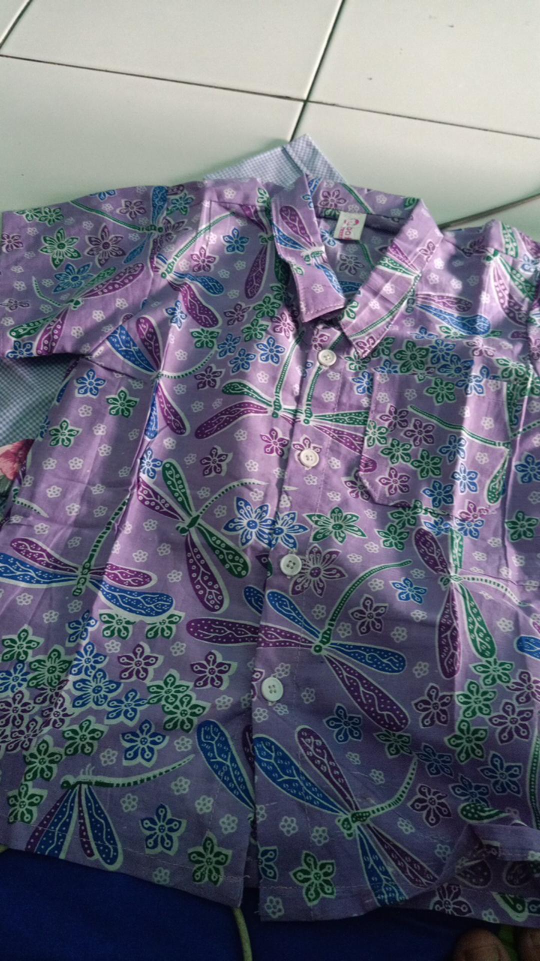 Atasan Batik Anak Murah Kemeja Blus Batik Anak Cowok Kemeja Batik Anak Sekolah Bisa Seragam Couple