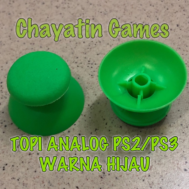 TOPI / JAMUR ANALOG PLASTIK WARNA PSX-PS2-PS3 Harga Per 10pcs