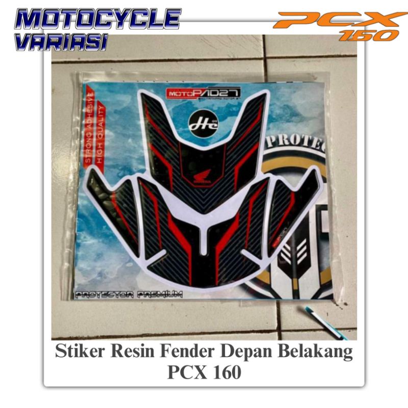 Stiker PCX 160 Stiker Spakbor PCX 160 Stiker Fender Depan Belakang PCX 160