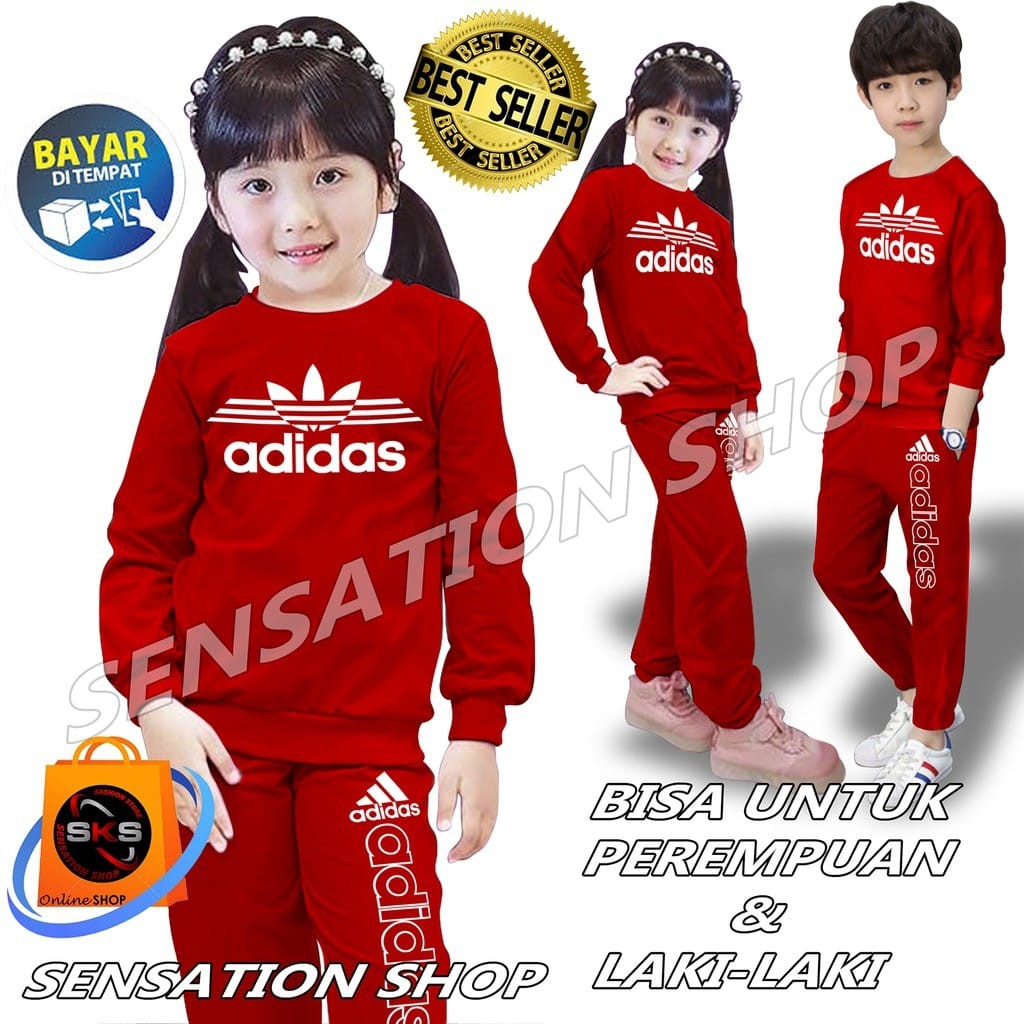 setelan olah raga adidas anak/adidas hodie/baju olah raga anak adidas/baju training anak