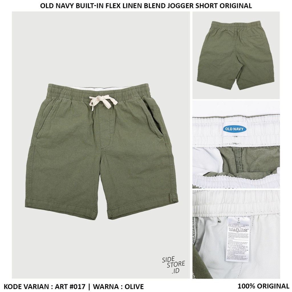 old navy mens khaki joggers