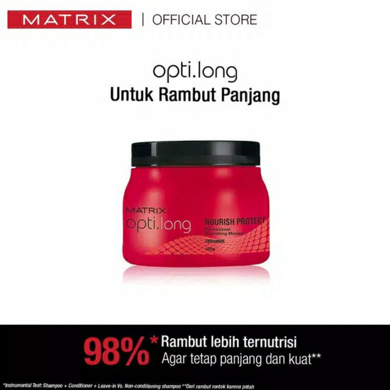 MATRIX MASKER RAMBUT Opti Long Mask 490GR