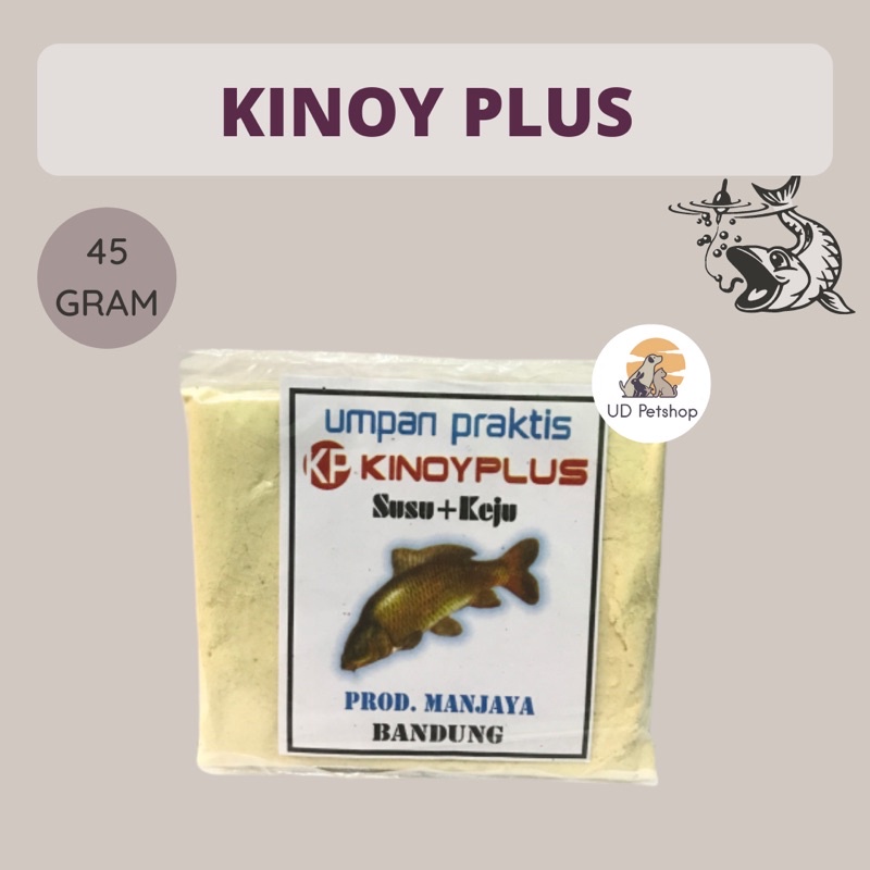 Kinoy Plus [satuan]  - Kinoy Susu Keju - Umpan Kinoy Plus - Kinoy Plus Manjaya - Pelet Pancing Kinoy