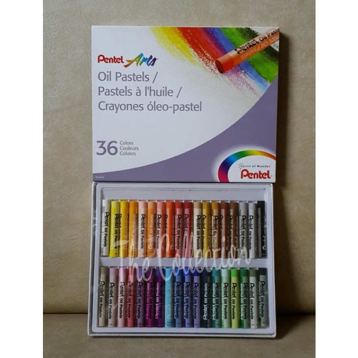 

Aman Atk0318Pt 36 Warna Pentel Phn 36 Oil Pastel Arts Crayones Krayon Draw Terbatas