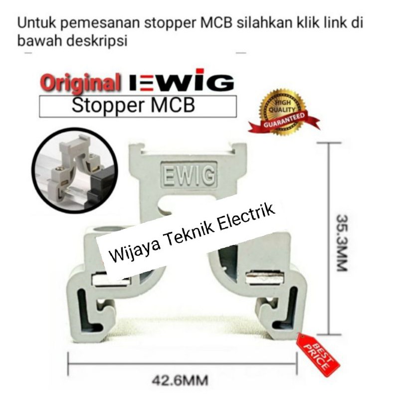 Stopper Din Rel MCB EWIG