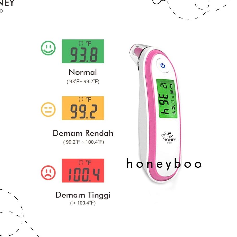 ➦ Honey Boo - Termometer Telinga Bayi Termometer Digital ♗