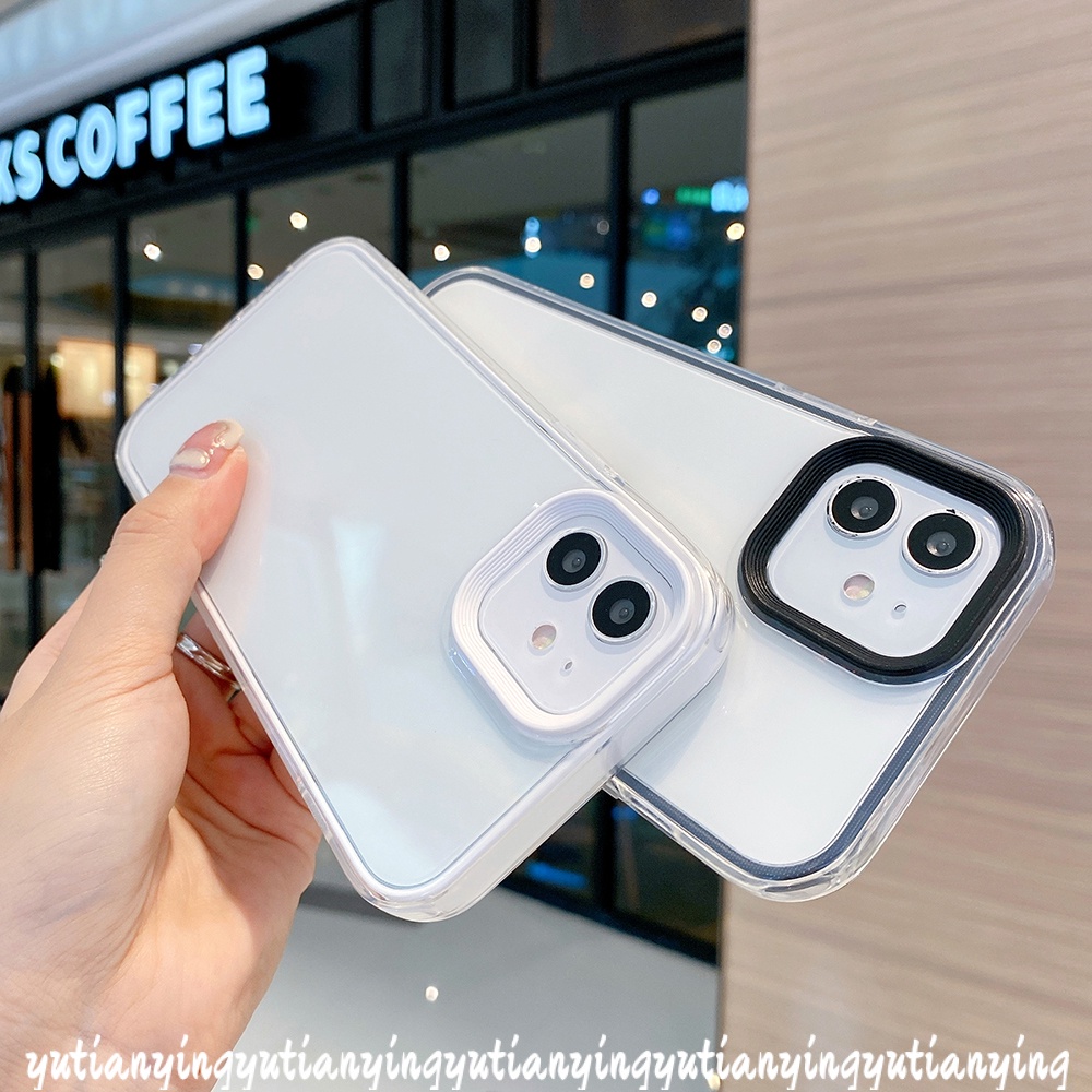 Soft Case Transparan Shockproof Cover Realme C25s C25 C15 C12 C21Y C25Y C21 C20 C20A C11 2021 5 5i 5S 6i C3