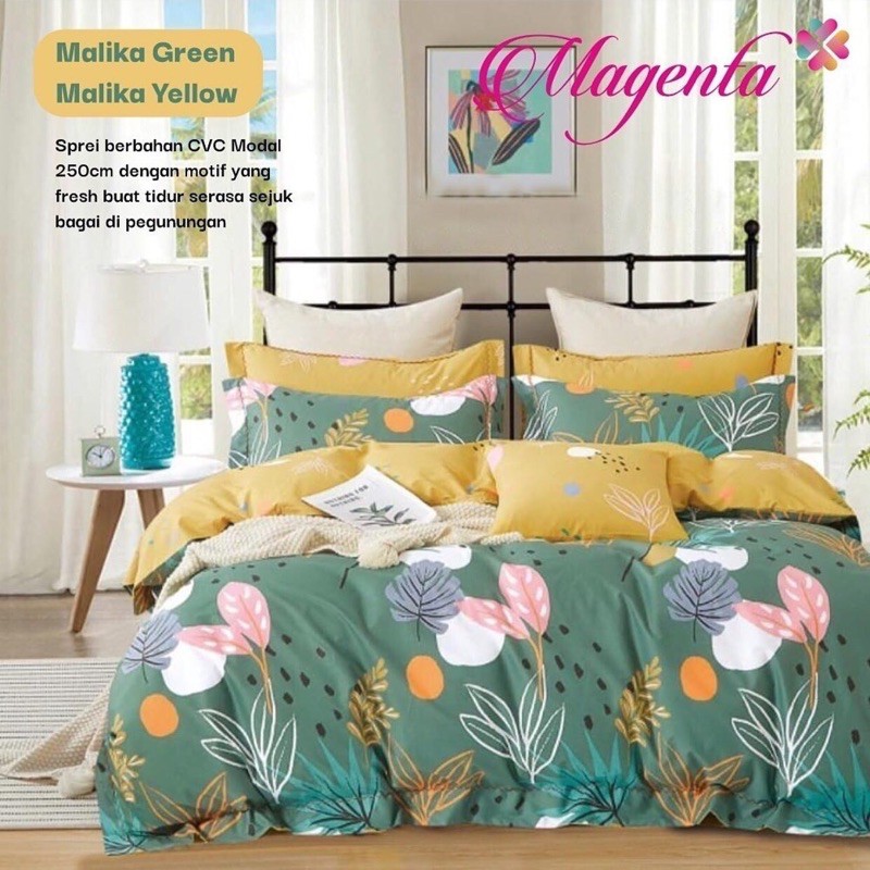 Sprei Magenta Motif Malika
