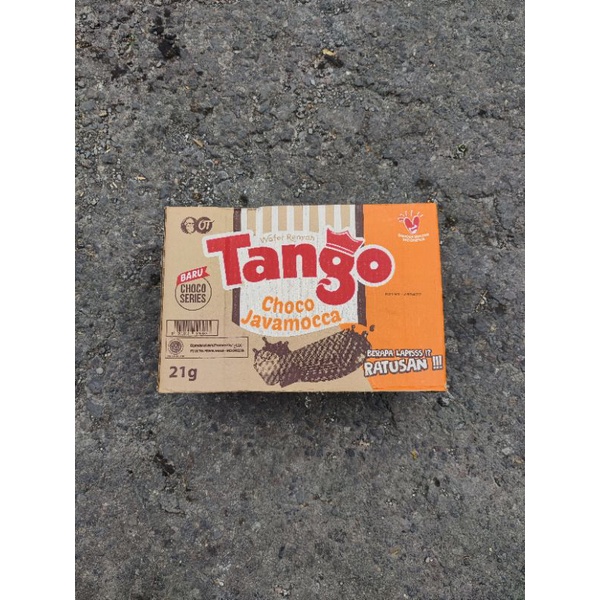 

1 karton wafer Tango Wafer Choco Javamocca 21gr x 10pcs x 12 hangers