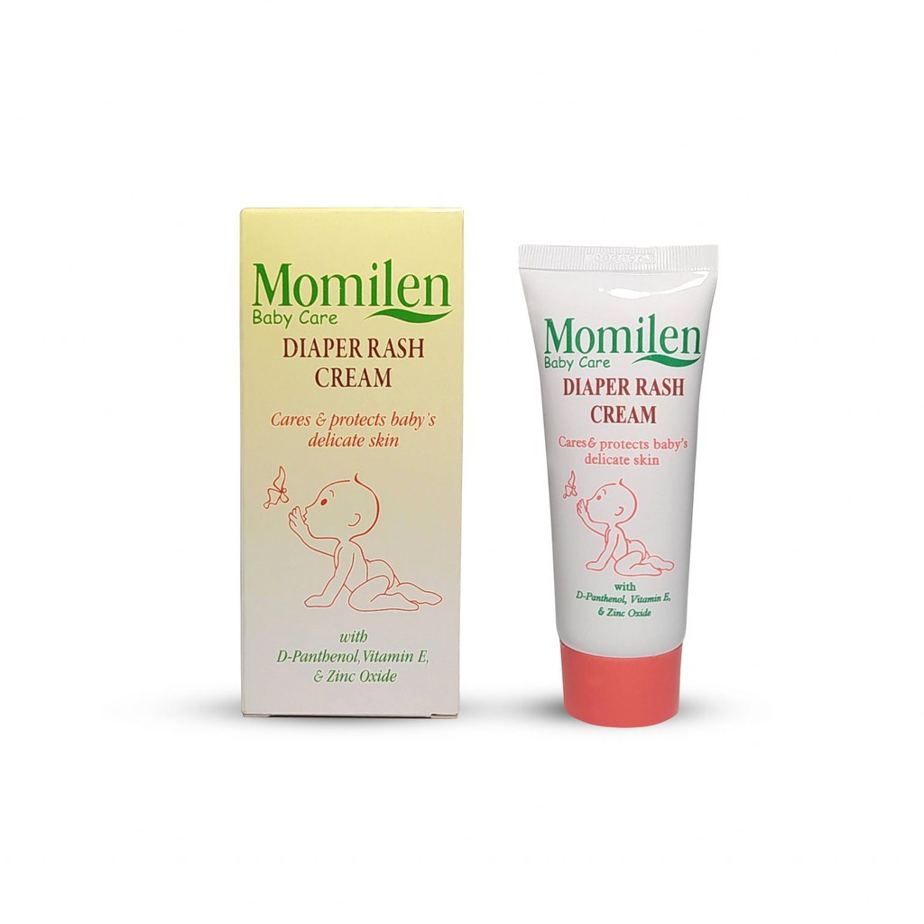 MOMILEN DIAPER RASH Baby Care Cream 30 GR - Krim 15 GR Ruam Popok Bayi