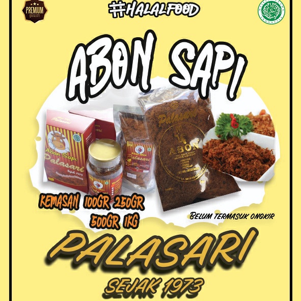 

ABON- ABON SAPI PALASARI -MAKANAN-KERING.