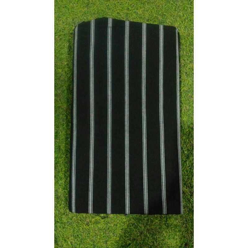 KAIN TENUN LURIK GARIS HITAM DAN PUTIH