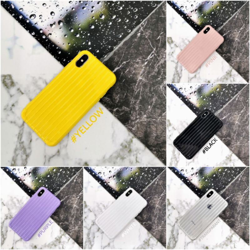 IPHONE 6 6G 6S  6 PLUS 6G PLUS  7G 8G SE 2020  X XS  XS MAX  XR - SUITCASE Soft Case Koper Candy