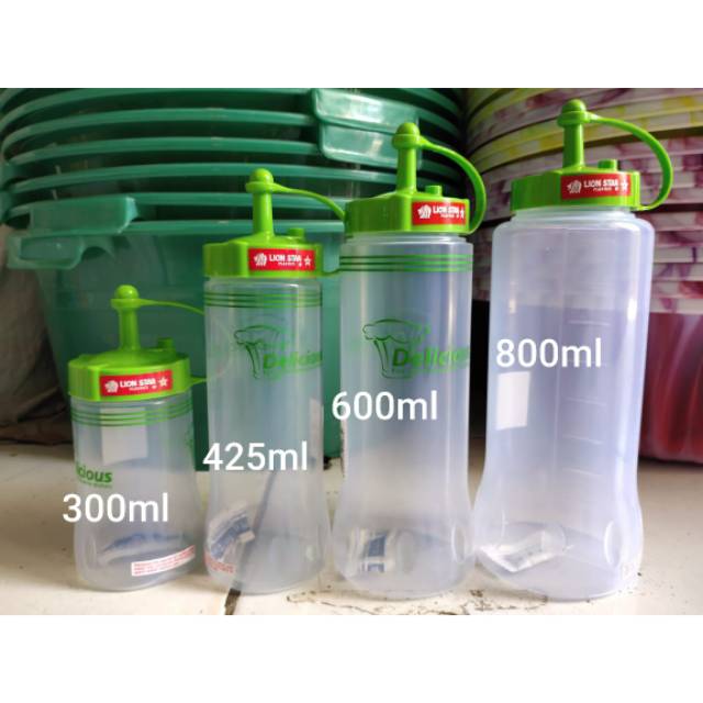 BOTOL SAOS BOTOL MAYONES BOTOL KECAP LION STAR