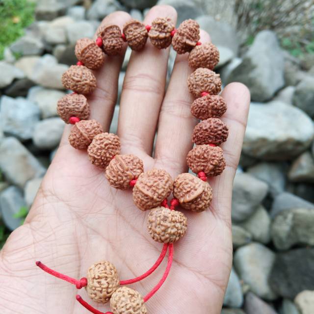 Gelang rudraksha ganesha jenitri ganesha