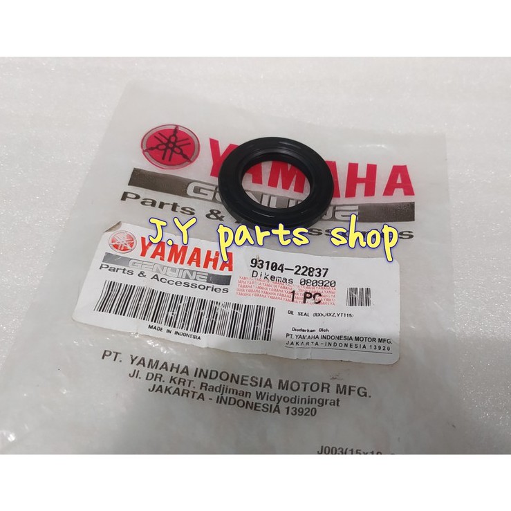 karet seil seal tutup bearing roda belakang kanan rxk rxking rx king rxz rzr byson ori ygp 93104-22837