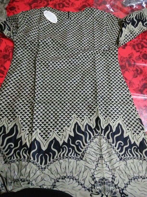 Marisa Tunic Batik Tunik Batik Cewek Seragam Batik Kerja Batik Katun Solo Batik Wanita Batik Muslim