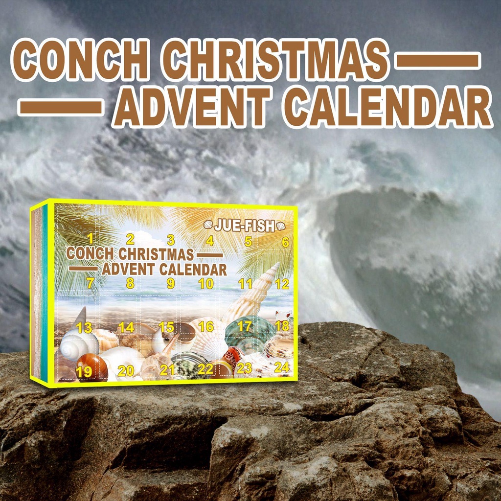 Kalender Adven SOLIGHTER Dekorasi Natal XMAS Gift Surprise Box Keong Blind Box