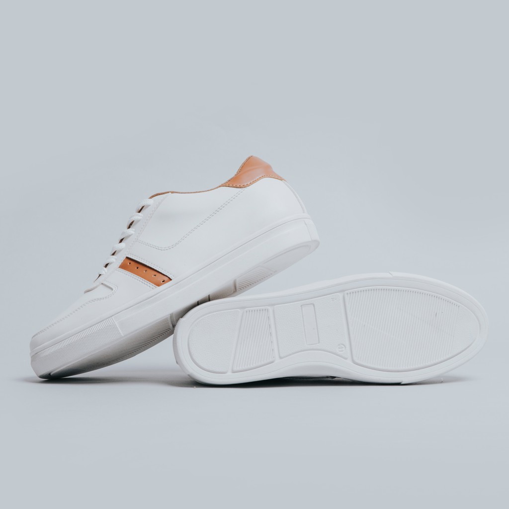 Mason White | Sepatu Sneakers Putih Original Sneaker Casual Sniker Kasual Jalan Pria Lokal Ori Footwear | FORIND x Lvnatica