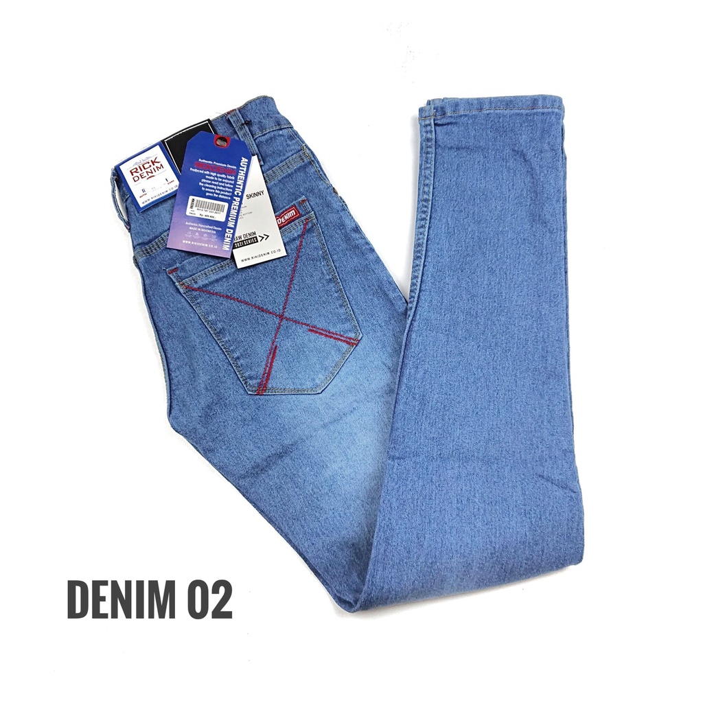 Celana Jeans Pensil Skinny Slimfit Panjang Slim Fit Pria Premium Levis Lepis Denim Size 28-33 GMK