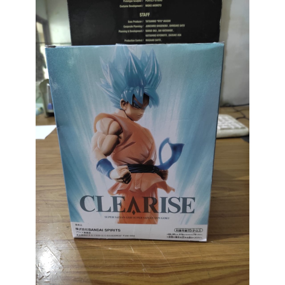DRAGON BALL CLEARISE SUPER SAIYAN GOD SON GOKU ORI