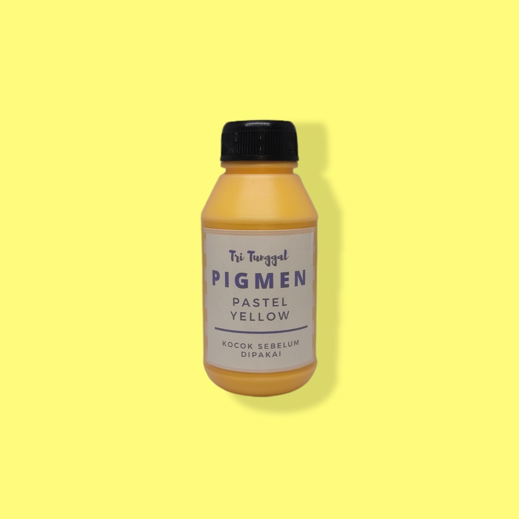 

PIGMEN 60GR PASTEL YELLOW Kuning Pewarna Sablon Pigment Color Bundle Stabilo Slime Clay Waterbased Tie Dye Pigment Cat Warna Warni Air Cair Cairan Liquid Cat Paint Painting Kerajinan Prakarya Art Seni Perlengkapan Gambar Mewarna Lukis Tri Tunggal Malang
