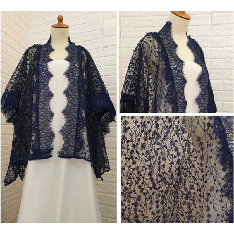 Outer Tile Mutiara Mix Renda - jelita